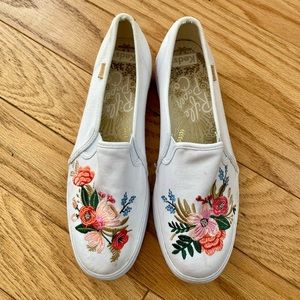 Rifle Paper Co. x Keds Embroidered Platform Sneaker